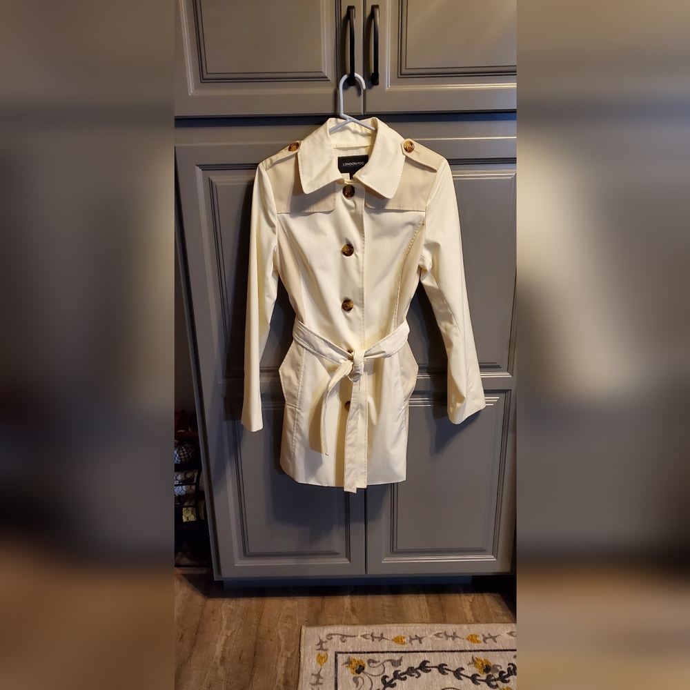 Jacket London Fog Trench  /Small 💛⚜️ - Picture 2 of 14